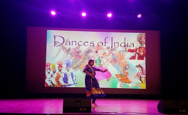 ▲ Performance by a student from Indiashowcasing the different styles of Dance ofIndia in one of the previous editions of theCulture Festival for International students